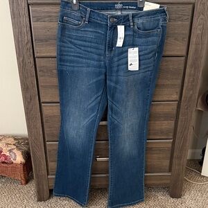 New York & Company Women's Indigo Boot Cut Jeans